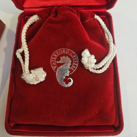 Waterford Crystal Christmas Ornament - "The Wedding Collection"; signed by maker - Picture 8 of 10